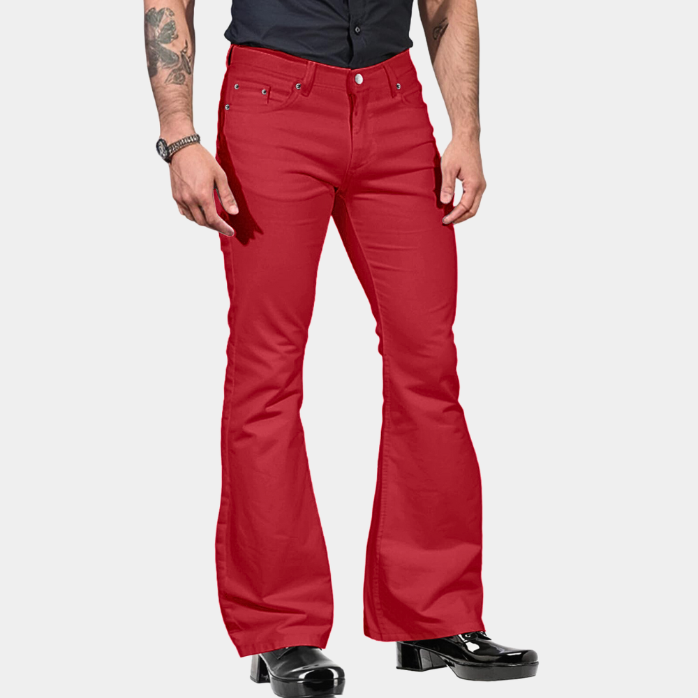 Retro Herrenhose mit weitem Bein - Joris