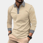 Legeres Herren-Poloshirt mit langen Ärmeln - Finn