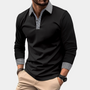 Legeres Herren-Poloshirt mit langen Ärmeln - Finn