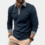 Legeres Herren-Poloshirt mit langen Ärmeln - Finn