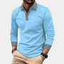 Legeres Herren-Poloshirt mit langen Ärmeln - Finn