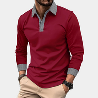 Casual Herenpolo met Lange Mouwen - Finn