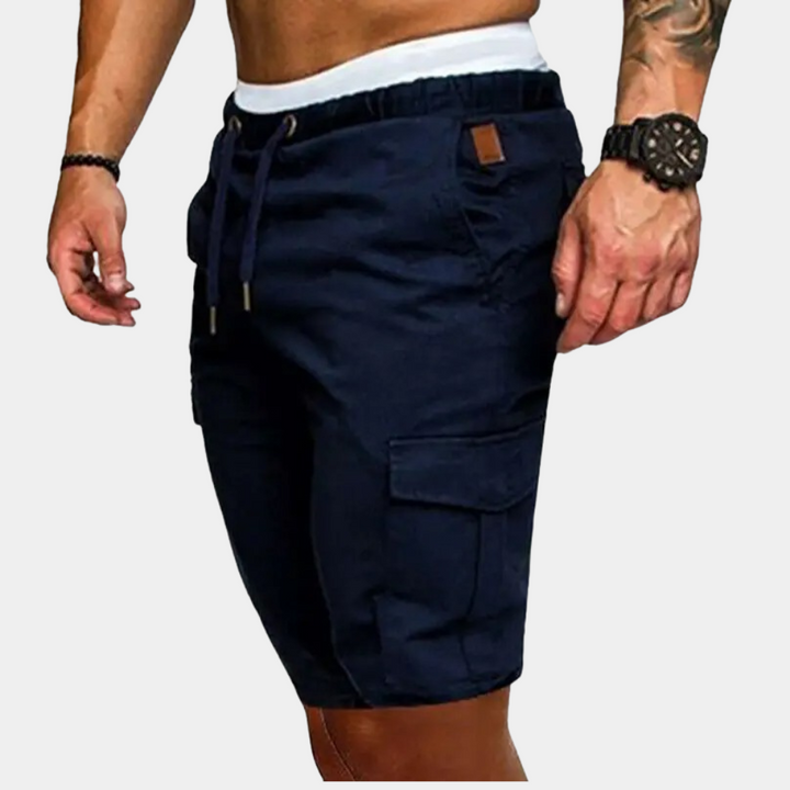 Heren Shorts met Elastische Taille en Zijzakken – Brennan