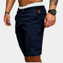 Herren-Shorts mit elastischem Bund und Seitentaschen – Brennan