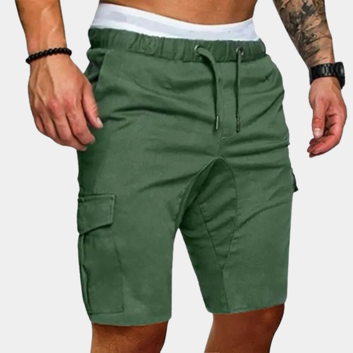 Heren Shorts met Elastische Taille en Zijzakken – Brennan