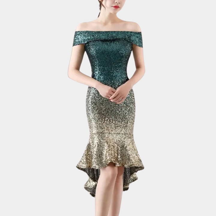 Sommerkleid mit Pailletten – Celeste