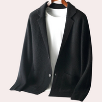 Herenvest Van 100% Wol met Reverskraag en Voorzakken – Ewan