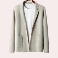 Herenvest Van 100% Wol met Reverskraag en Voorzakken – Ewan