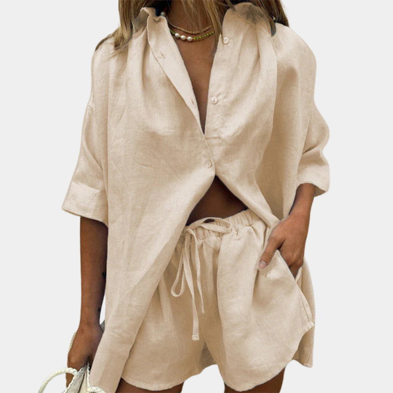 Casual 2-delige Zomerset voor Dames - Fiora