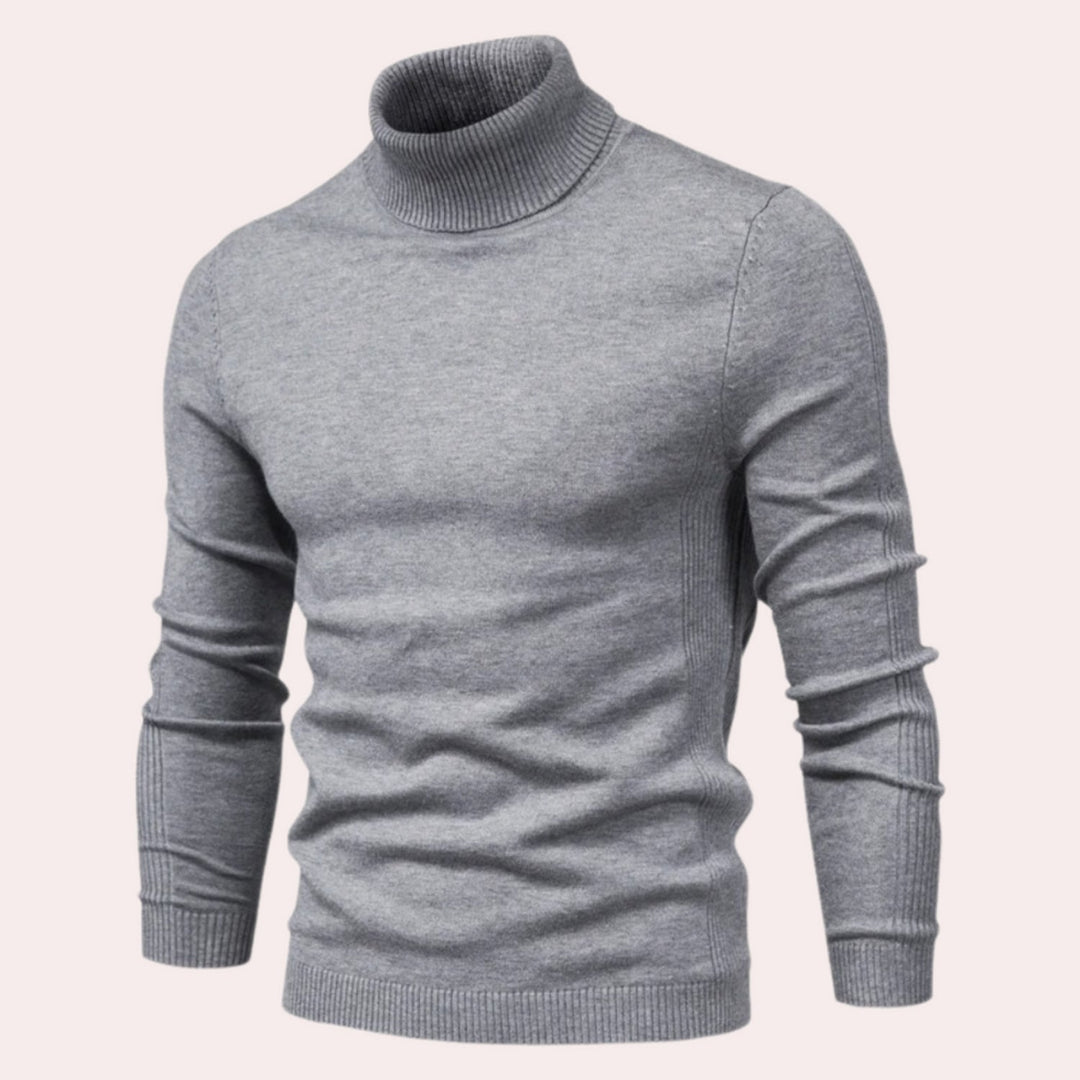 Legerer Herren-Rollkragenpullover - Noah