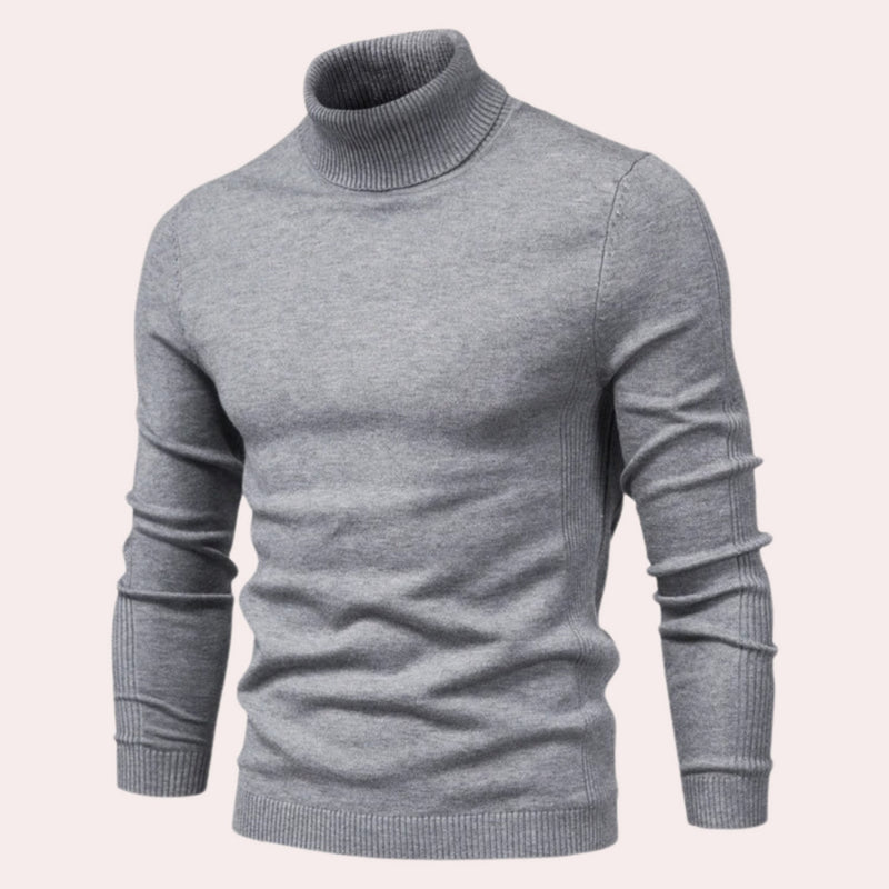 Legerer Herren-Rollkragenpullover - Noah
