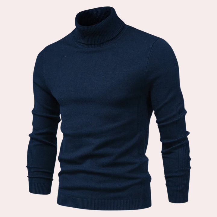 Legerer Herren-Rollkragenpullover - Noah