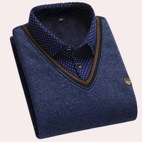 Pullover mit Hemdkragen für Herren - Victor