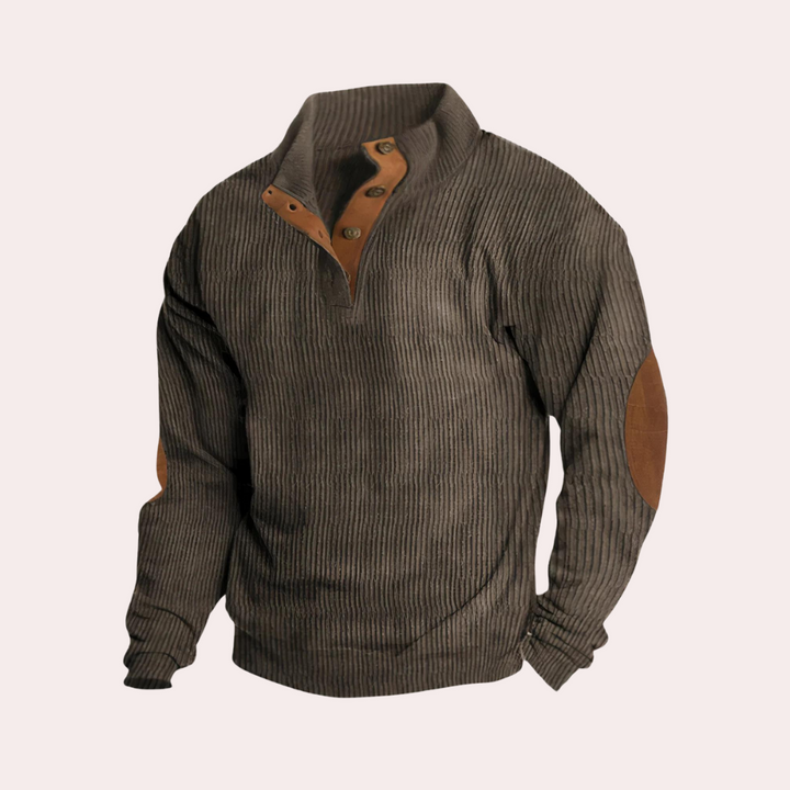 Bequemer Cordpullover für Herren - Milan