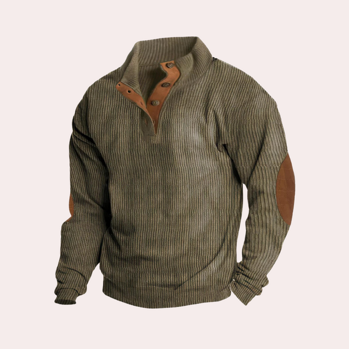 Bequemer Cordpullover für Herren - Milan