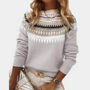 Boho-Damenpullover mit stilvoller Passform - Melanie