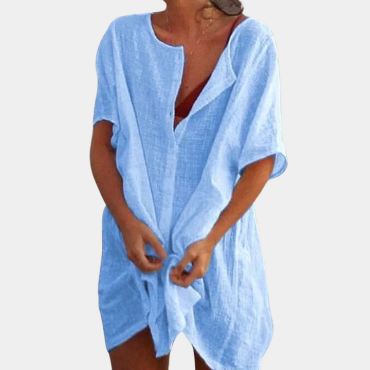 Kate - Comfortable Shirt Dress for Women