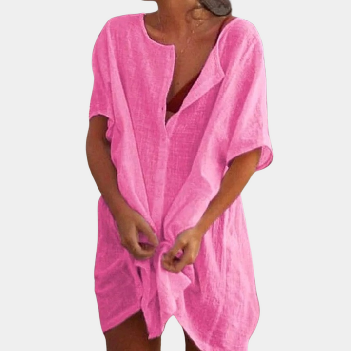 Kate - Comfortable Shirt Dress for Women