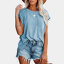 Legeres Damen-Sommer-T-Shirt – Linae