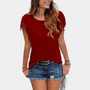 Fransig sommerliches T-Shirt mit lockerem Schnitt - Mila