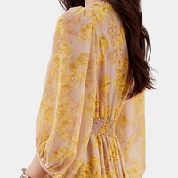 Summer Floral Dress with Stretch Fabric – Maëlle