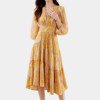 Summer Floral Dress with Stretch Fabric – Maëlle