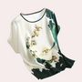 Sommerliches Damen-T-Shirt mit Blumenprint – Rivka