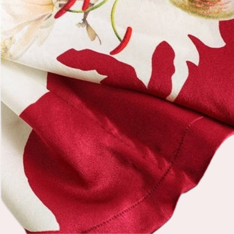 Summer Women's T-shirt with Floral Print – Rivka