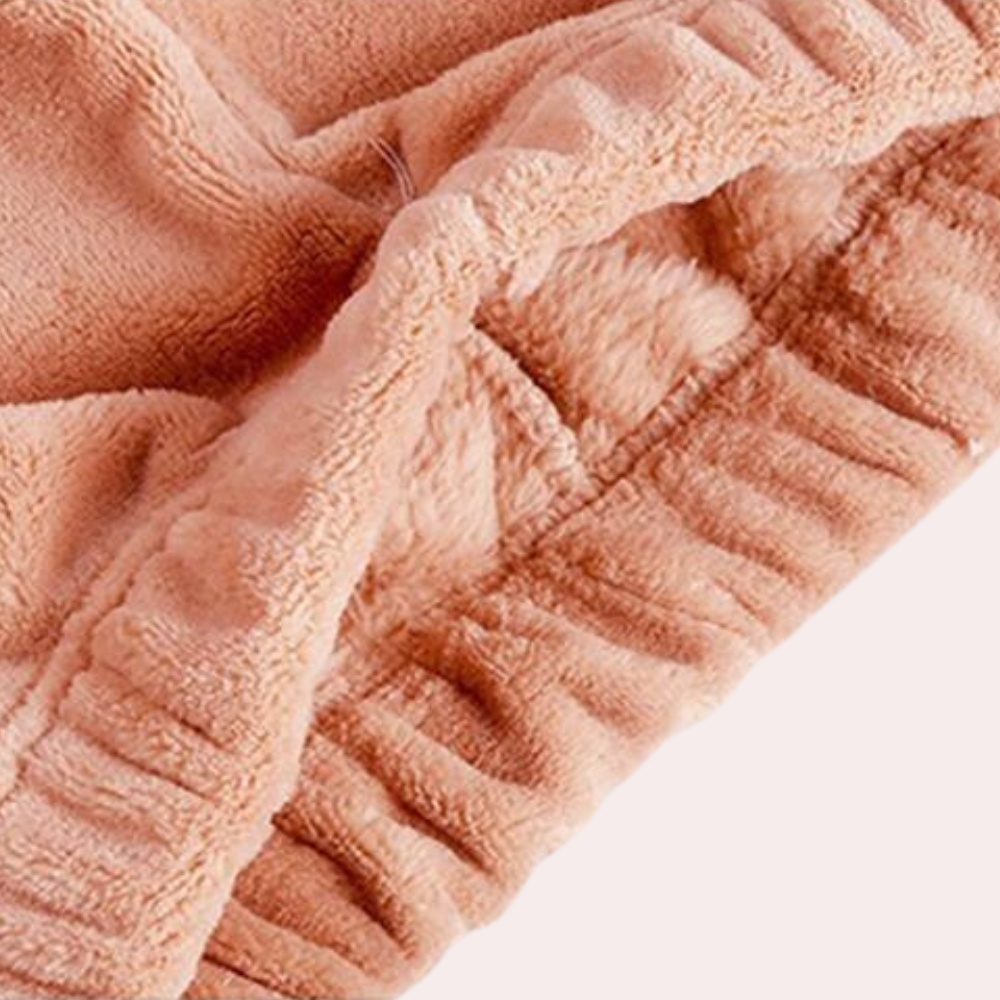Warmer Fleece-Damenpyjama - Elina