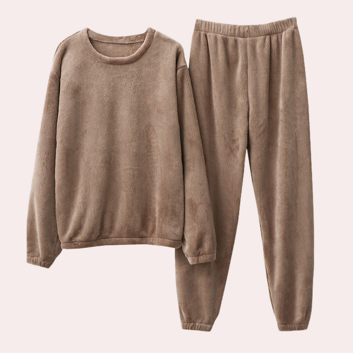 Zachte en Warme Pyjamaset voor Dames - Noa