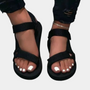 Colorblock-Damensandalen mit Komfortsohle – Chloé
