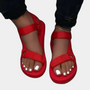 Colorblock-Damensandalen mit Komfortsohle – Chloé