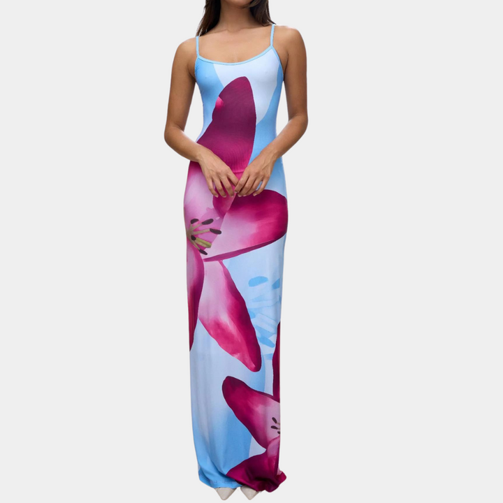 Legeres Sommerkleid mit Figurbetonung – Lucine