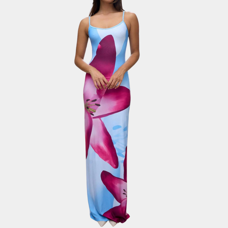 Legeres Sommerkleid mit Figurbetonung – Lucine