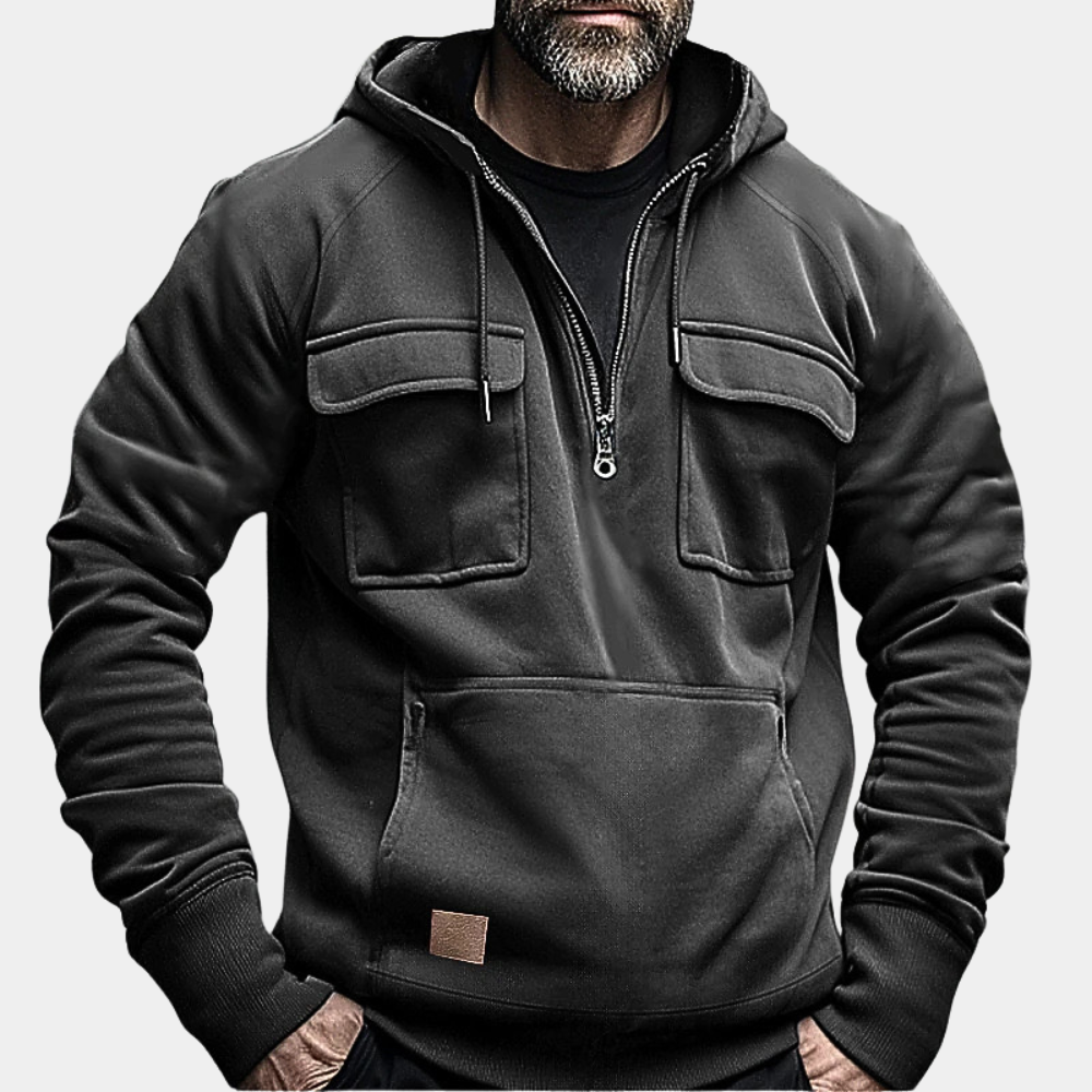 Stilvoller Winter-Hoodie für Herren - Finn