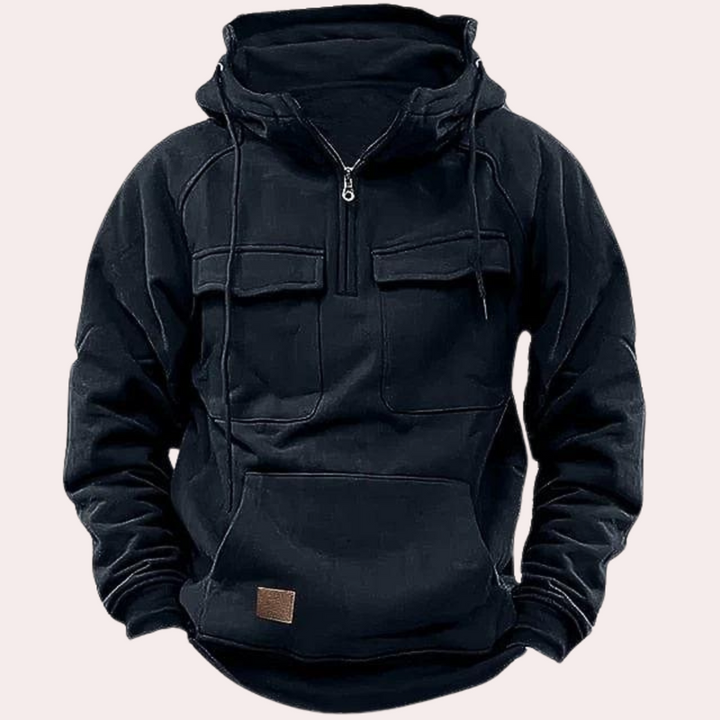 Stilvoller Winter-Hoodie für Herren - Finn