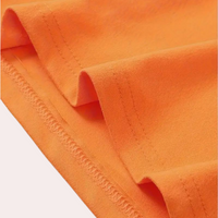 Orange Men's T-Shirt With Round Neck – Jaron