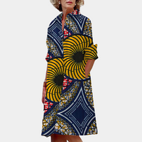 Midikleid mit Print und sommerlicher Passform – Ysolde