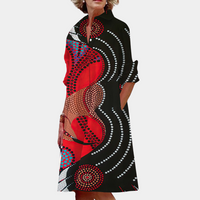 Midikleid mit Print und sommerlicher Passform – Ysolde