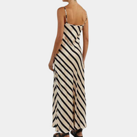 Ärmelloses gestreiftes Sommerkleid – Marise