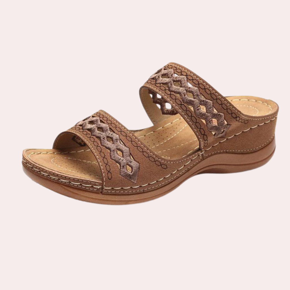 Antislipsandalen met Steunboog voor Dames – Valeria