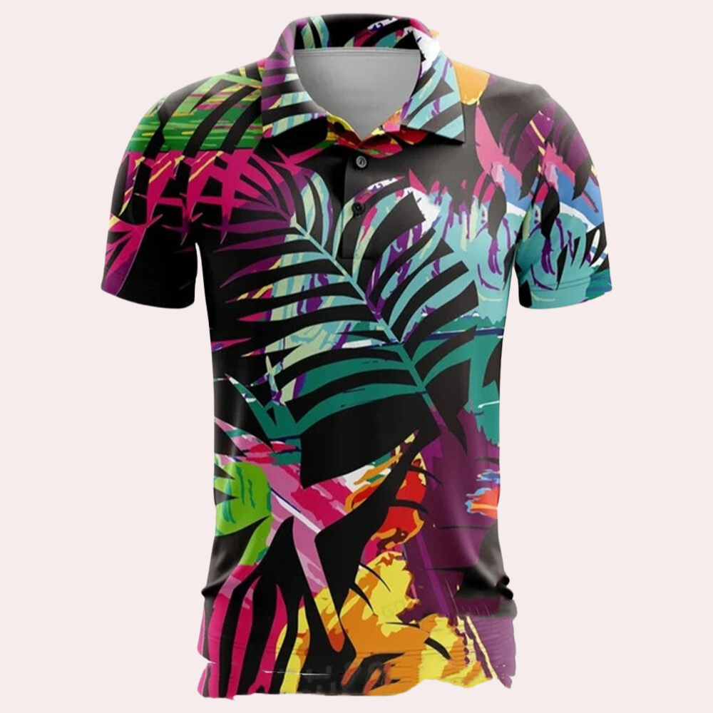 Zomers Herenpoloshirt met Comfortabele Pasvorm – Sven