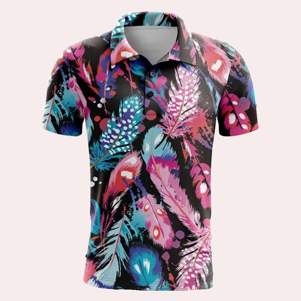 Zomers Herenpoloshirt met Comfortabele Pasvorm – Sven