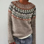 Jolie - Bunter Pullover für Damen
