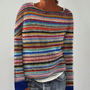 Jolie - Bunter Pullover für Damen