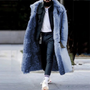 Trendiger langer warmer Wintermantel für Herren - Matteo