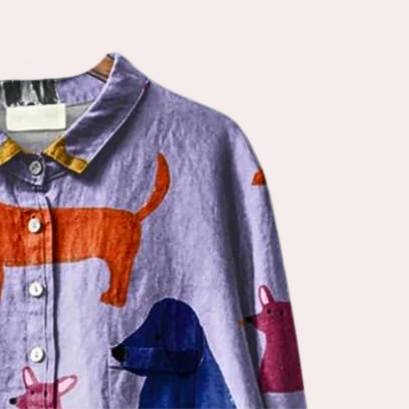 Fröhliches Damen-Shirt - Liv