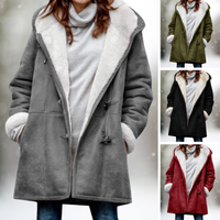 Stilvolle Wildleder-Fleecejacke für Damen - Camilla
