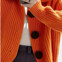 Trendige Orange Damenweste - Romy