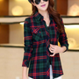 Modische Bluse mit Karomuster - Sienna
